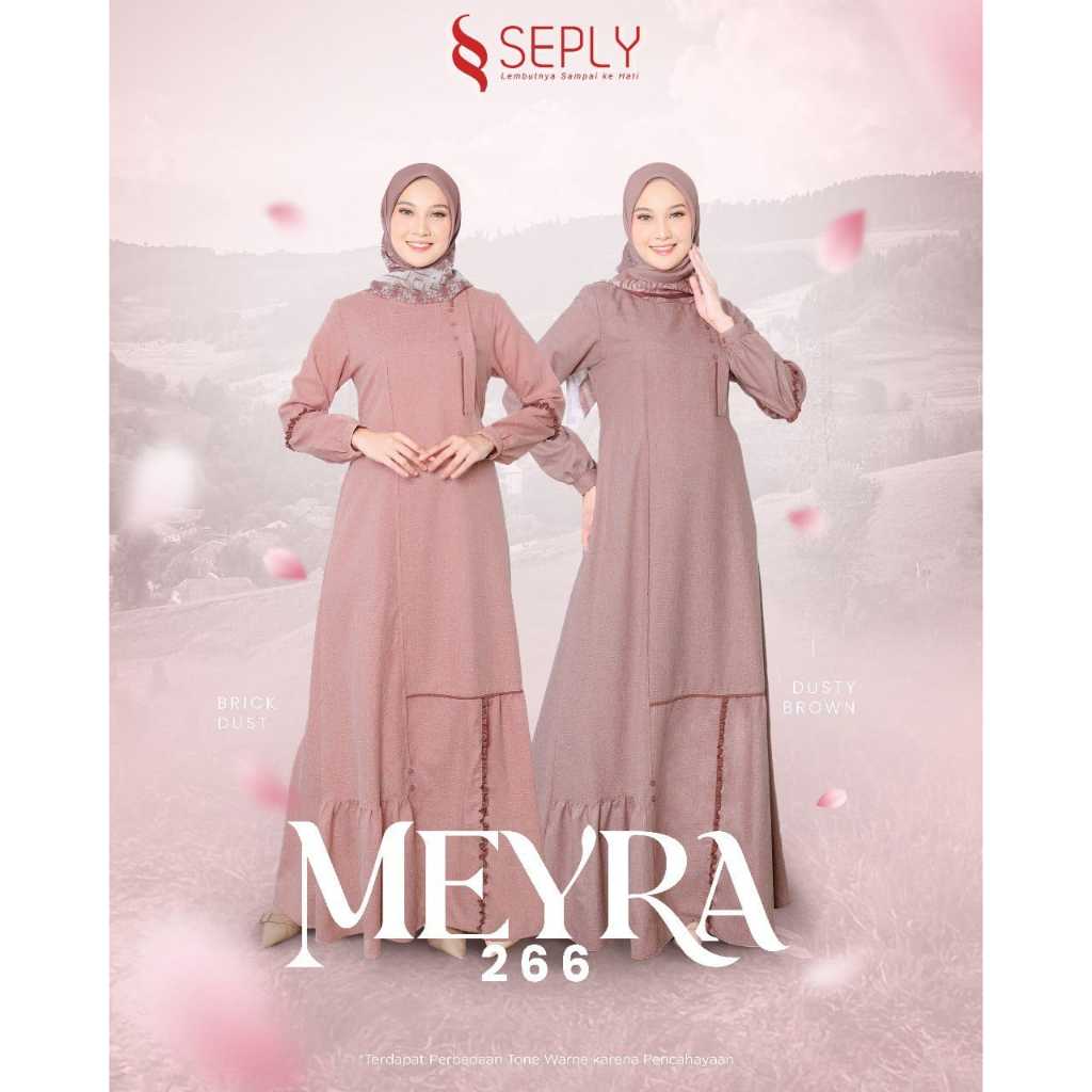 #Dress #Gamis #Fashion Wanita #Meyra 264 #Meyra 266 #Seply