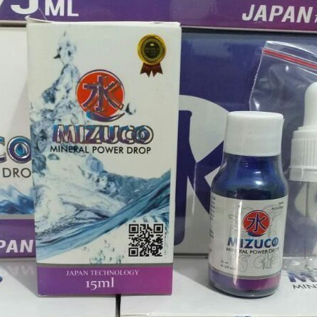 MIZUCO MINERAL POWER DROP | MIZUKO MINERAL ALKALIN 1 BOTOL 15 ML ORIGINAL