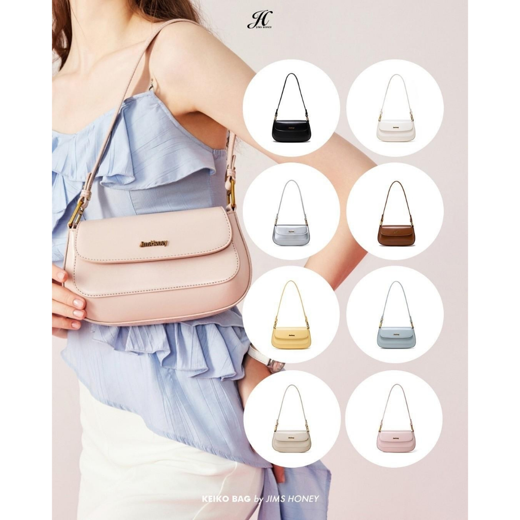 JIMS HONEY KEIKO BAG Tas Selempang Wanita Slingbag Cewek Jimshoney Trendy Elegan