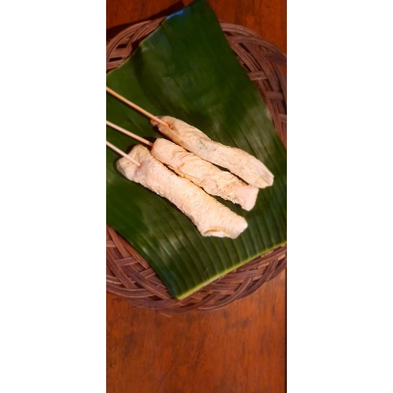 

sate fishroll / sate fishroll frozen / sate fishroll angkringan /supplai sate angkringan