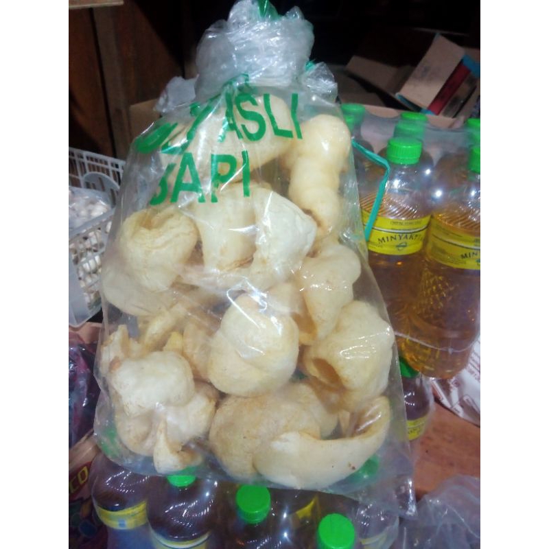 

Rambak kulit sapi kering 250 gram
