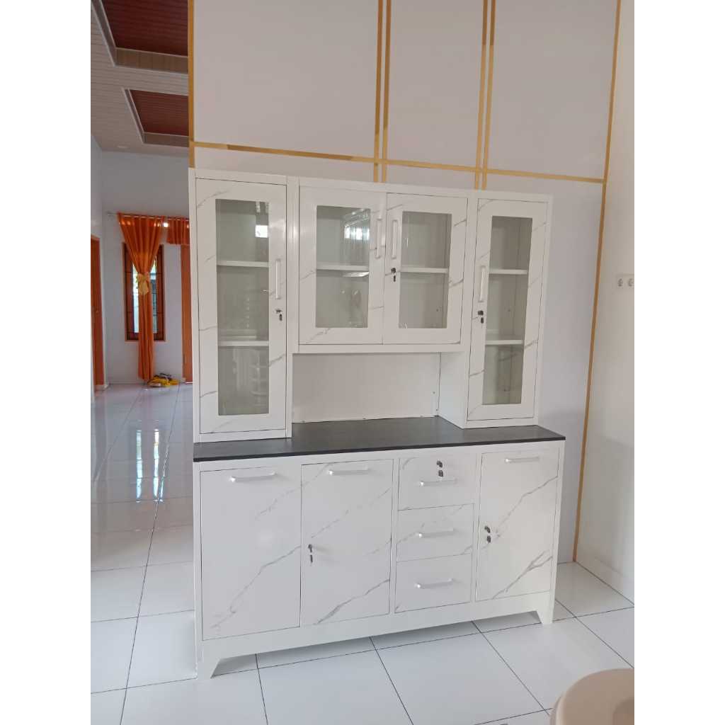 Lemari Dapur Kitchen Set Minimalis 4 Pintu - Lemari sayur - Medan,.