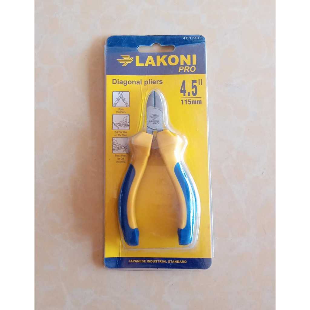 lakoni pro diagonal pliers 4.5 inch / tang potong / tang potong 4.5 inch lakoni pro