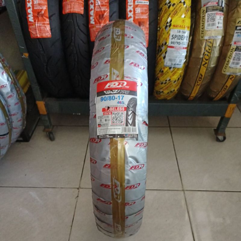 Ban FDR Genzi Pro 90/80 ring 17 Tubeless