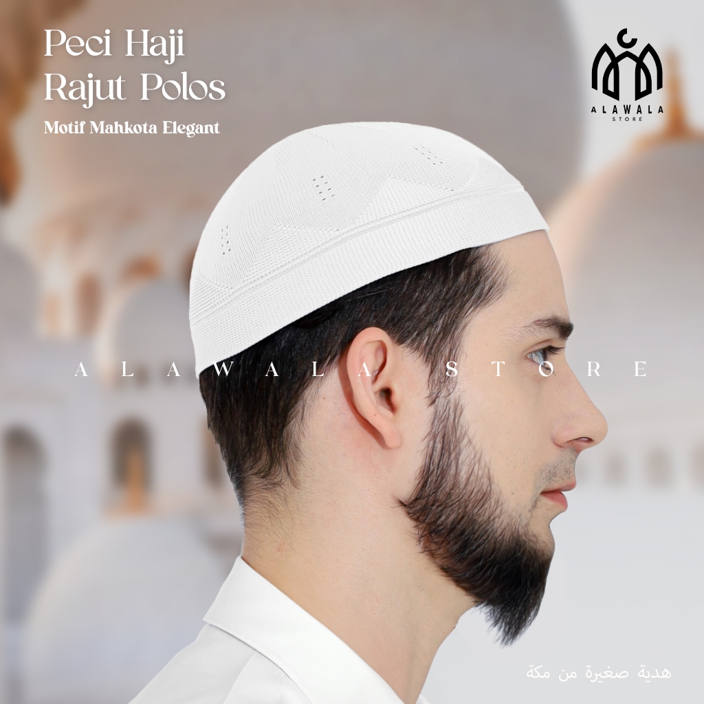 Peci Haji Motif Turky Kopiah Sholat