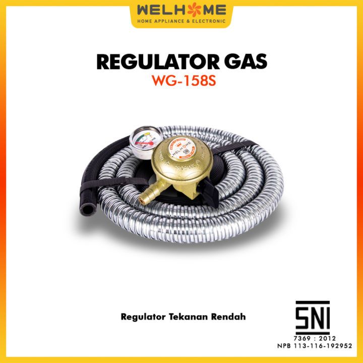 Regulator gas murah Welhome WG-158 Regulator bagus murah welhome