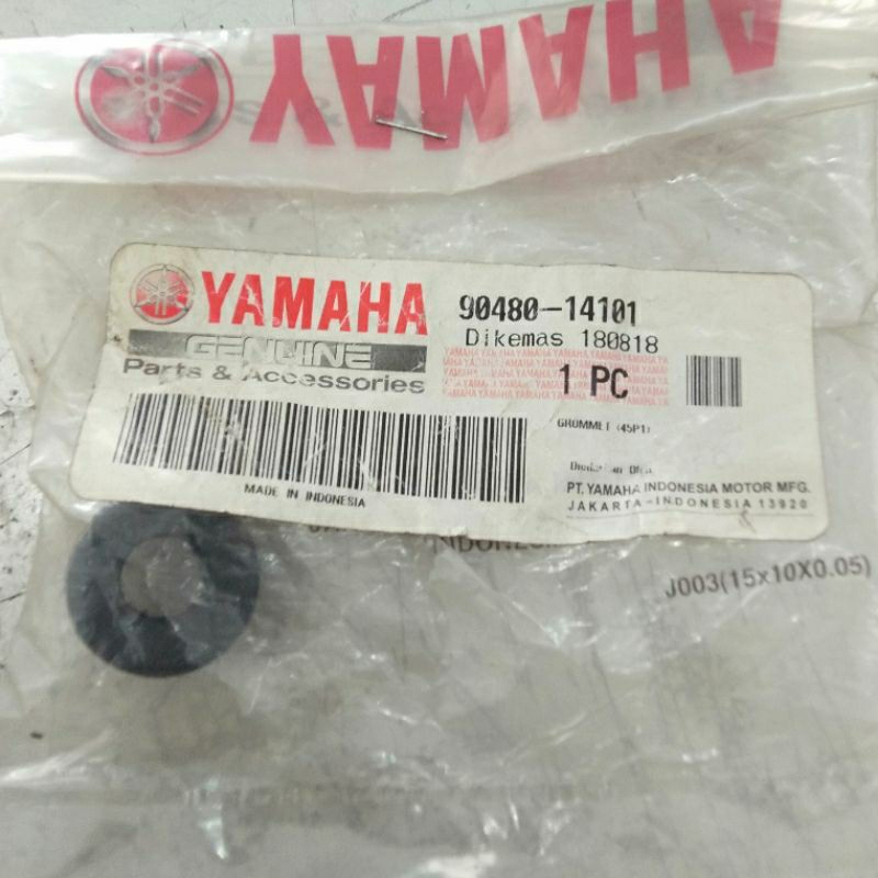 GROMMET (45P1) / KARET GROMET LAMPU DEPAN - BYSON / VIXION NVL / VIXION NVA ( 90480-14101 )