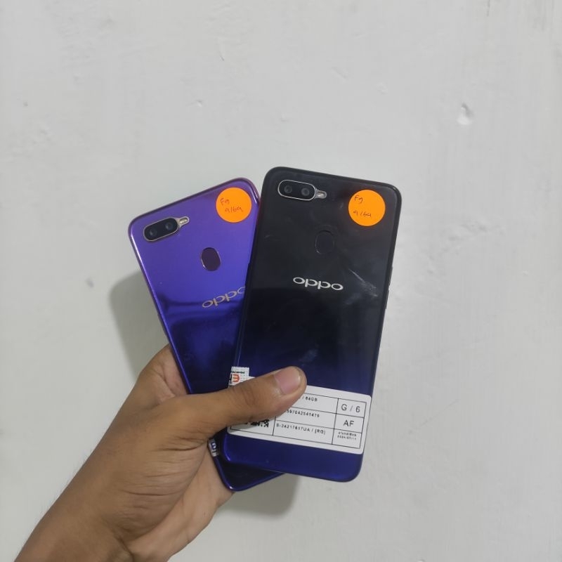 OPPO F9 4/64 SECOND ORIGINAL MURAH RESMI BERGARANSI