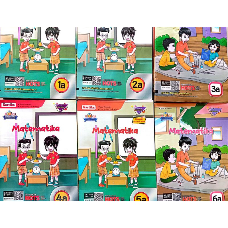 BUKU SISWA LKS KARTIKA MATEMATIKA untuk SD/MI KELAS 1-6 KURIKULUM MERDEKA