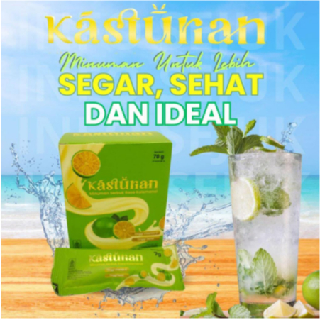 

Kasturian Minuman Limau Original 100%/ Segar/1 BOX ISI 10 SACHET