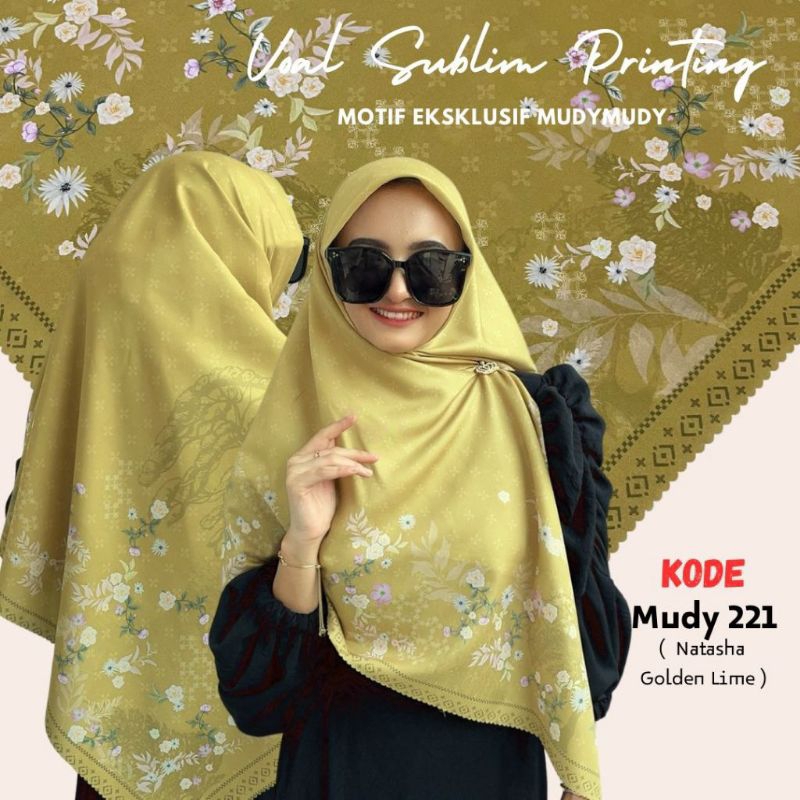 Hijab Natasha | Hijab oval Segiempat