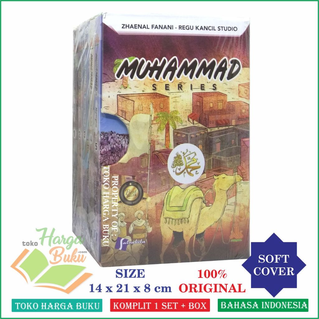 Foto BOX Komik Muhammad Series Paket 5 Buku Jilid 1 2 3 4 5 LENGKAP Buku Anak Sirah Nabawiyah Salsabila Pustaka Al-Kautsar