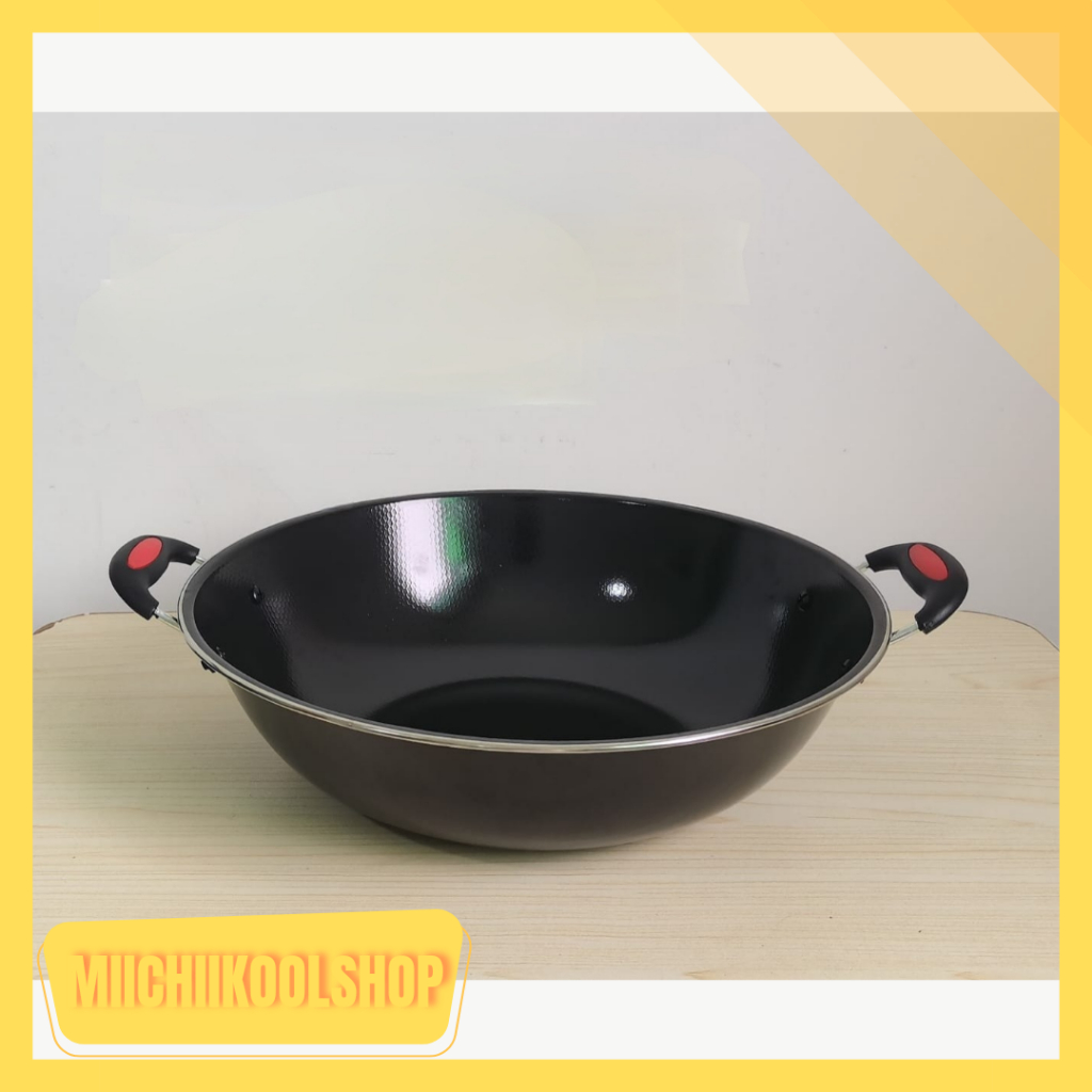 WAJAN KUPING WAJAN KUALI ANTI LENGKET 34 CM