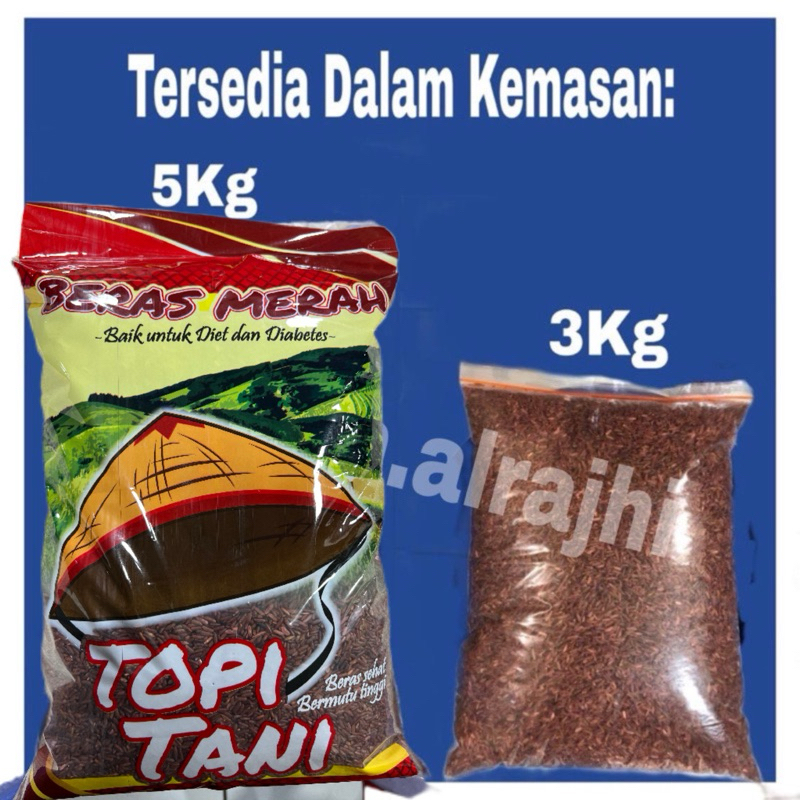 

Beras merah sosoh super 3kg dan 5kg