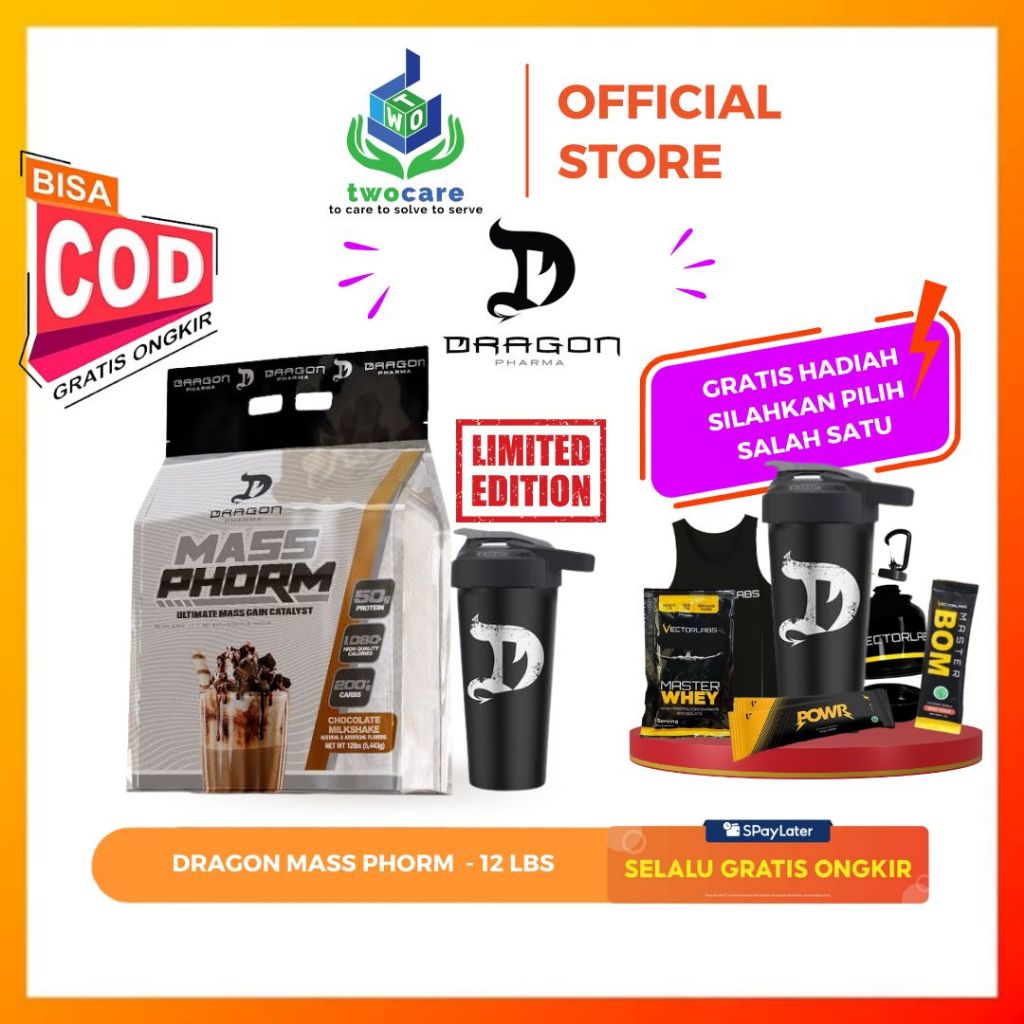 Dragon Pharma Mass Phorm Ultimate Mass Gainer 12 Lbs