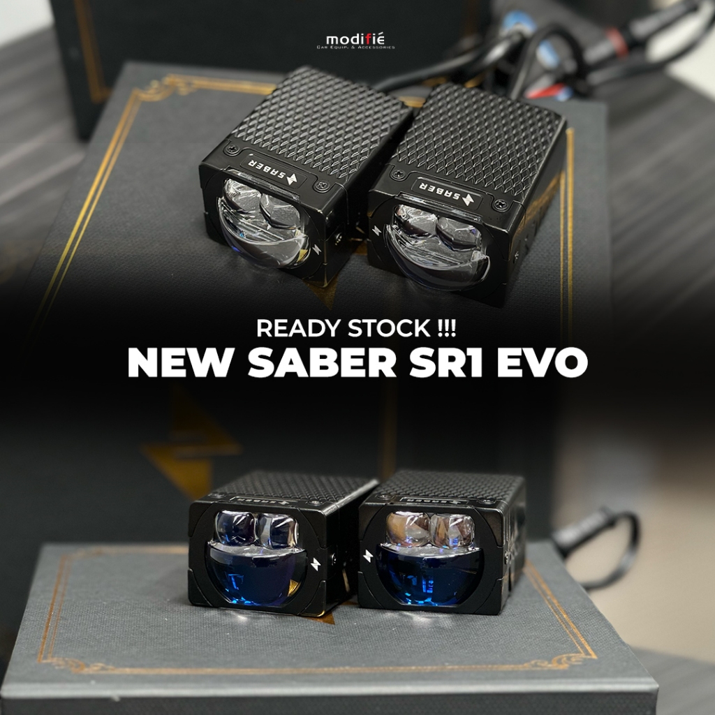 New Mini Projector Saber SR1 EVO (NEW) modifiesby LED grill