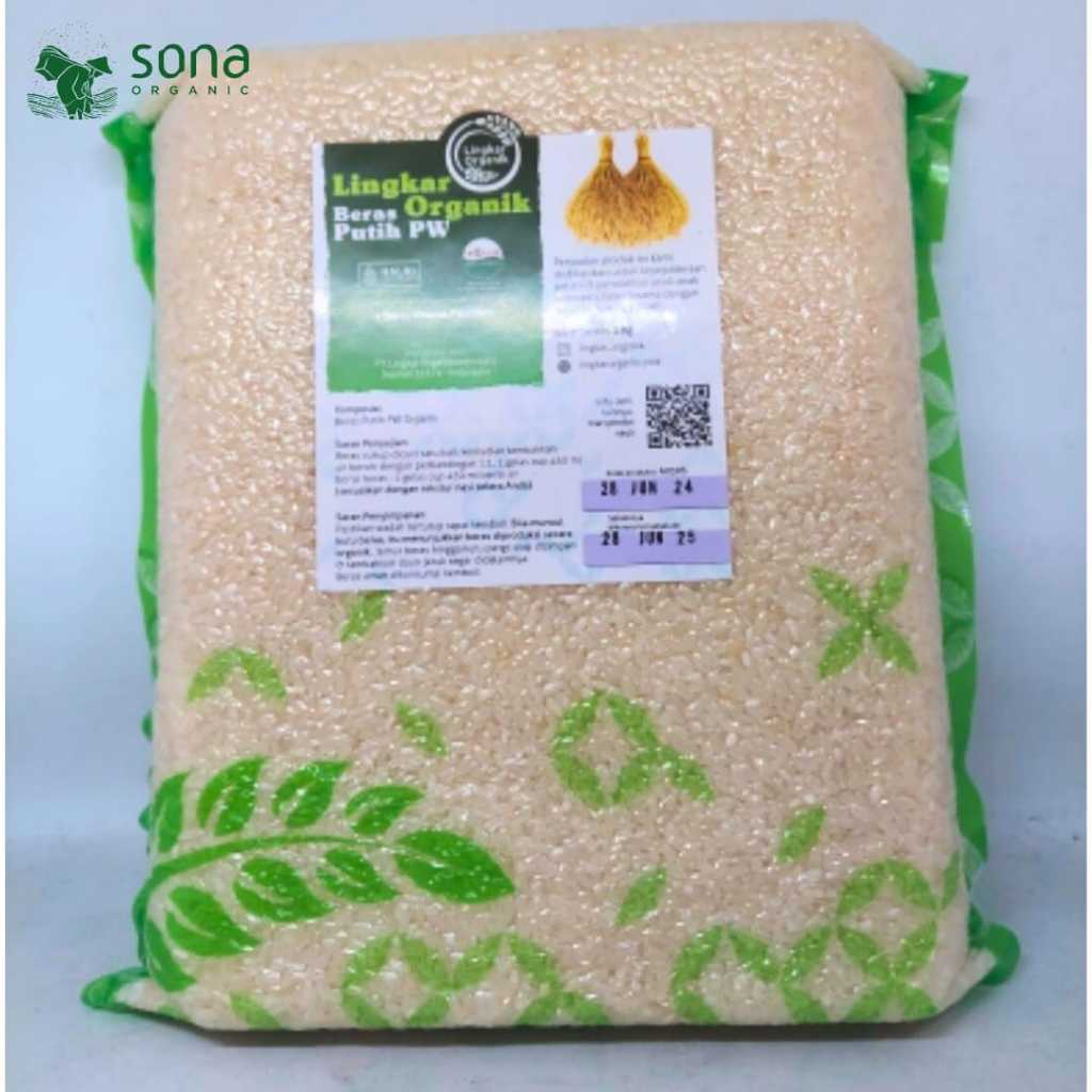 

Beras Pandan Wangi Organik 2kg - Lingkar Organik