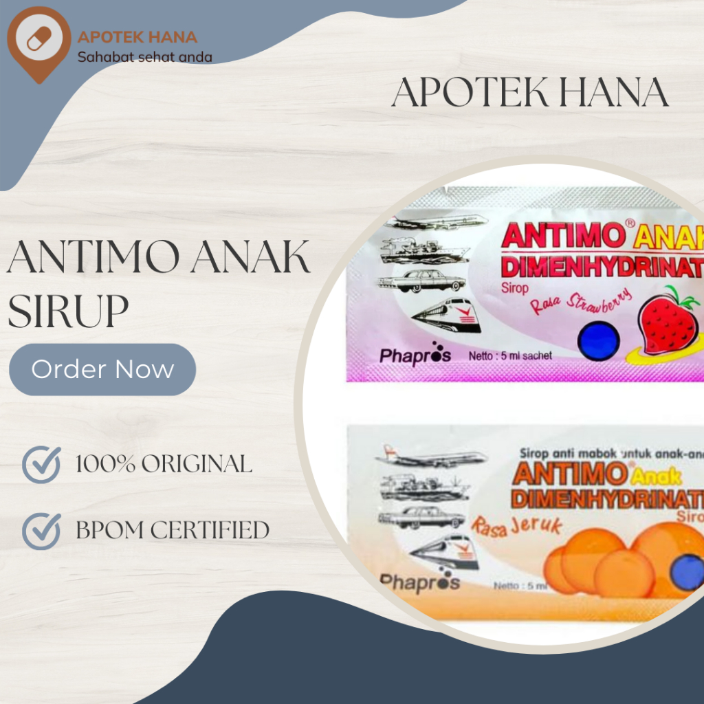 Antimo Anak Sirup Sachet