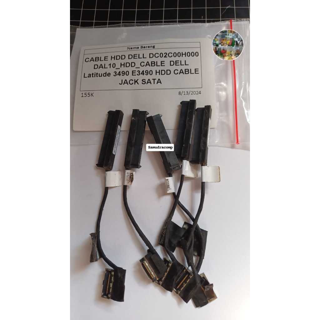 Cable HDD DELL DC02C00H000 DAL10_HDD_CABLE DELL Latitude 3490 E3490 HDD Cable Jack Sata