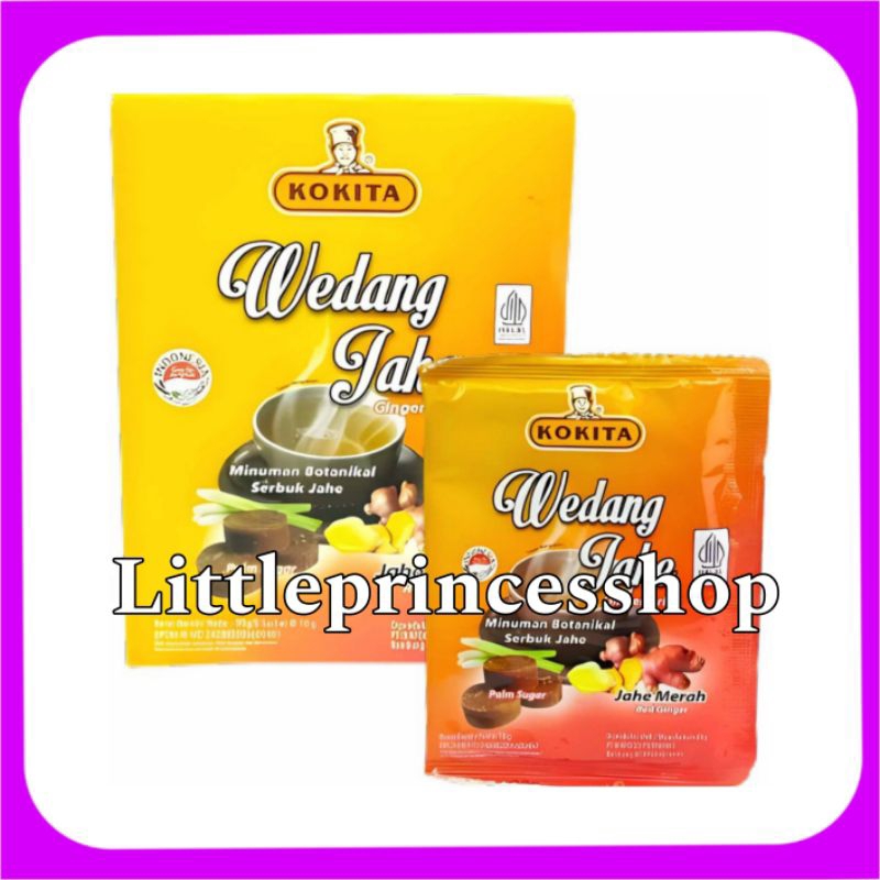 

Littleprincesshop Kokita Wedang jahe/Serbuk Jahe merah 90gr