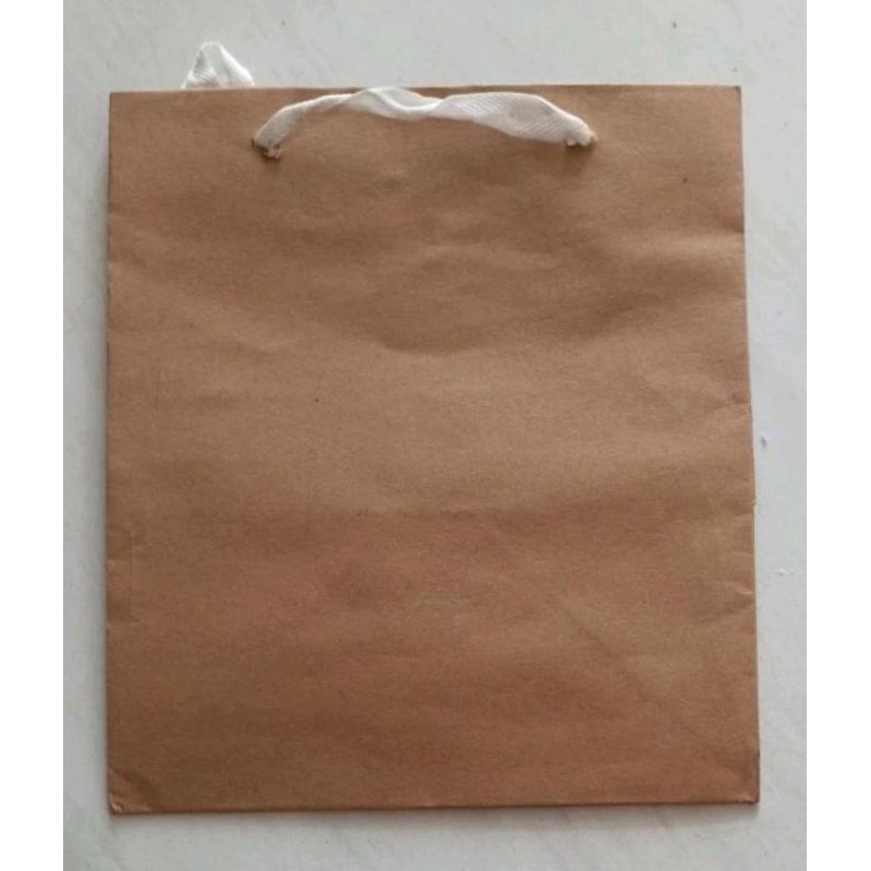 

tas kantong kertas persegi go green cantik