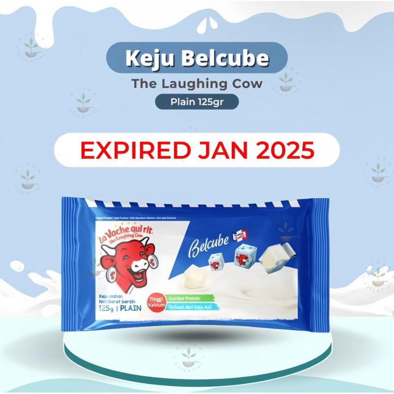 

The Laughing Cow Keju Belcube 125gr Plain
