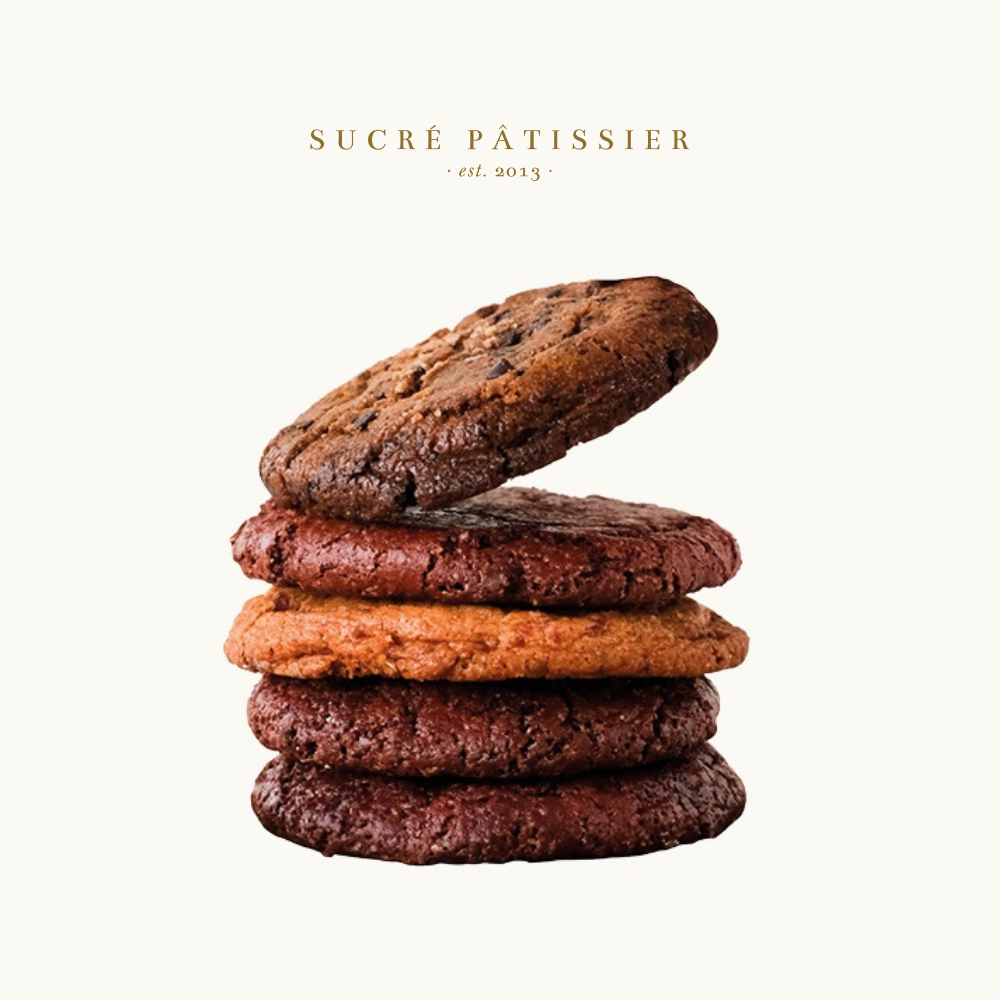 

Soft Baked Cookies Box of 3 Sucre Patissier