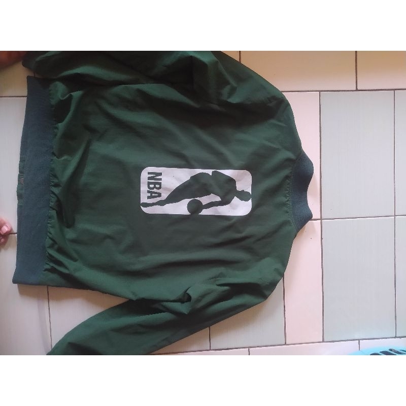 jacket nba varsity green