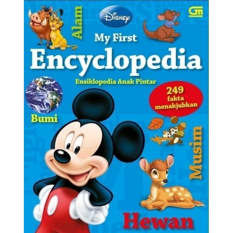 Buku My First Encyclopedia Disney (Ensiklopedia Anak Pintar)