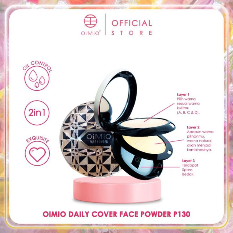 Oimio Daily Cover face powder