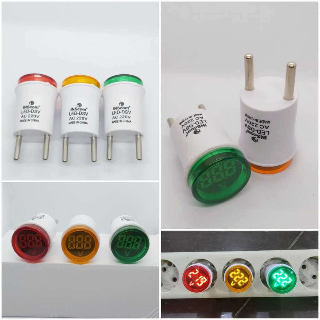 ALAT UKUR VOLTASE LISTRIK | LED-DSV