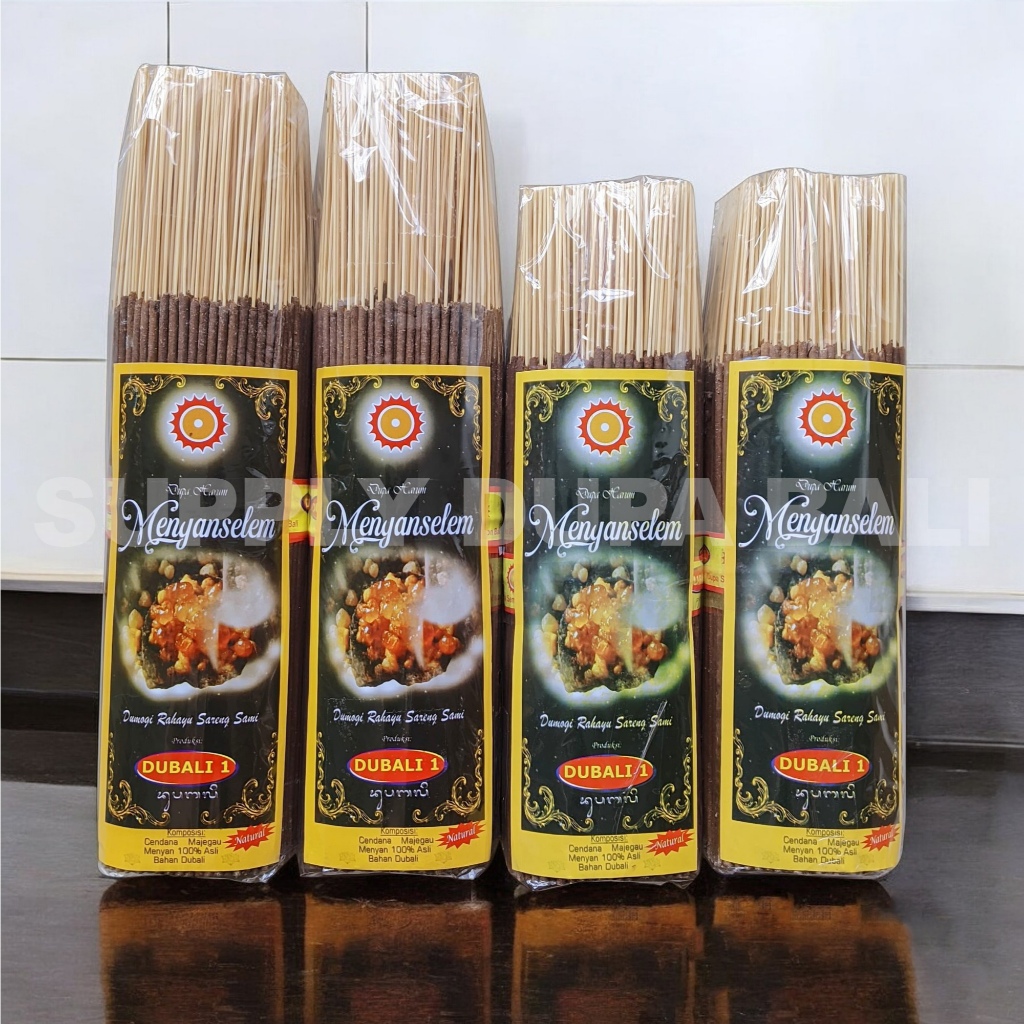 DUBALI1 Dupa Menyan Selem Dupa Hio Herbal Dubali 1kg