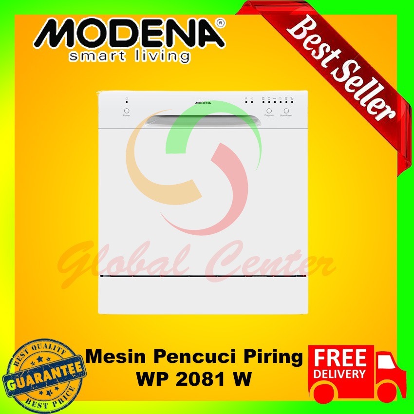 MODENA MESIN PENCUCI PIRING WP 2081 W - GARANSI RESMI