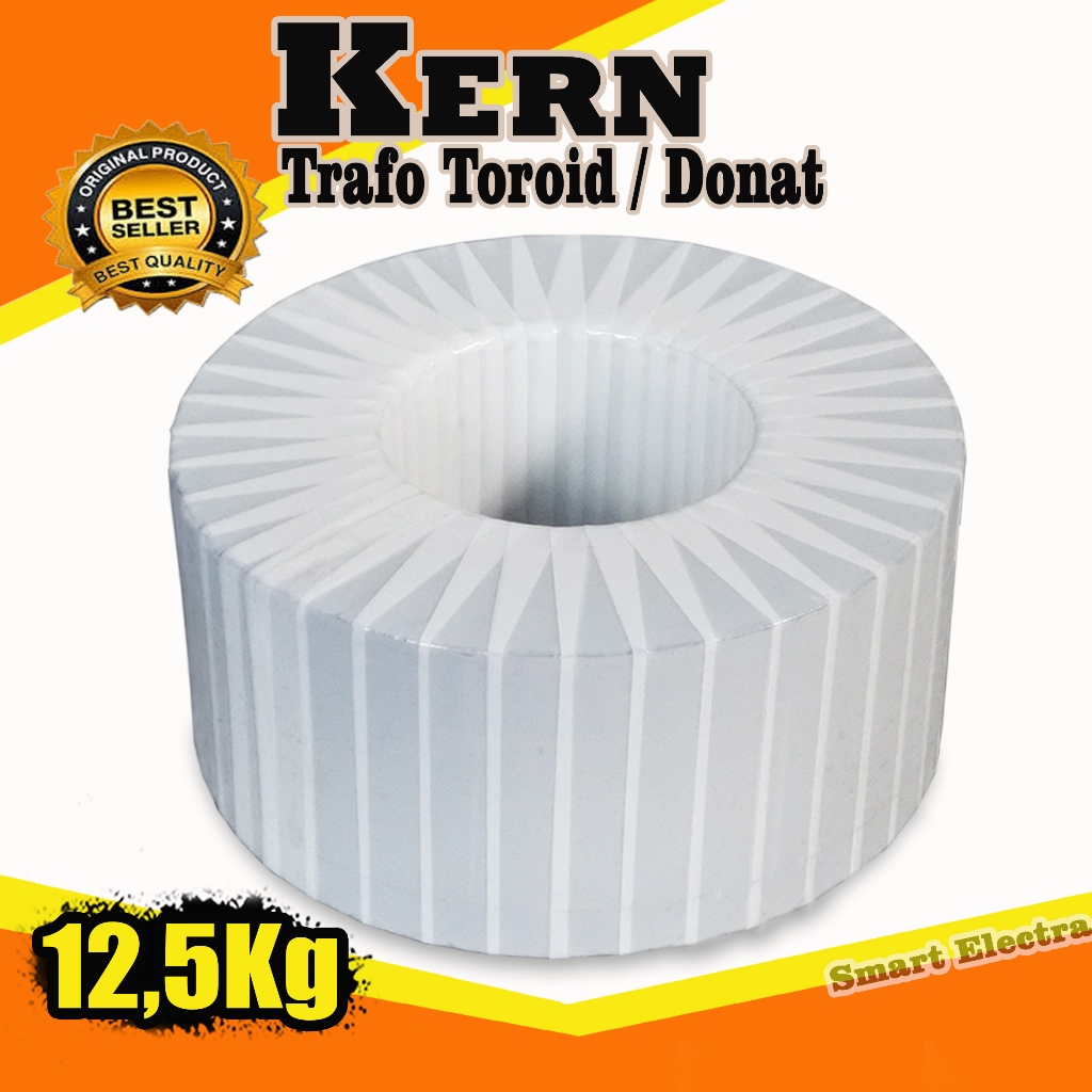 Keren Trafo Toroid | Kern Trafo Toroid | Kern Trafo Donat 12.5 KG (12500 Gram) dengan qualitas Super