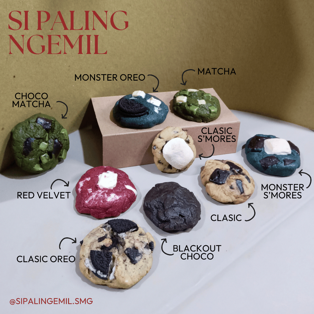 

Soft Cookies - Varian Clasic Oreo Cookies min order 2 pcs