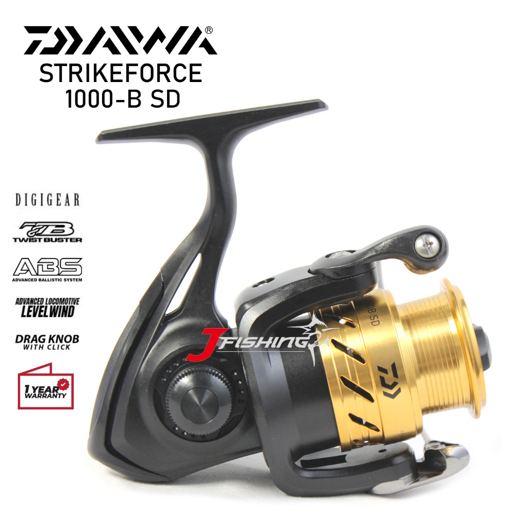 REEL SPINNING Daiwa Strikeforce 19 1000-B SD | 2000-B SD | 2500-B SD | 4000-B SD RESMI J FISHING STO