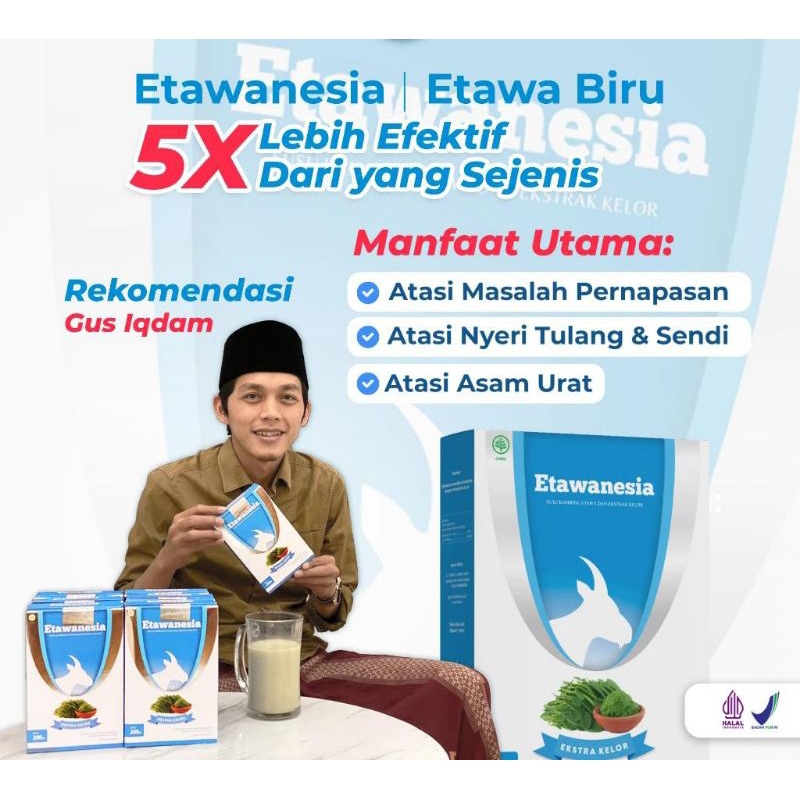 

SUSU ETAWANESIA ETAWA BIRU Susu Kambing Etawa 100% Original