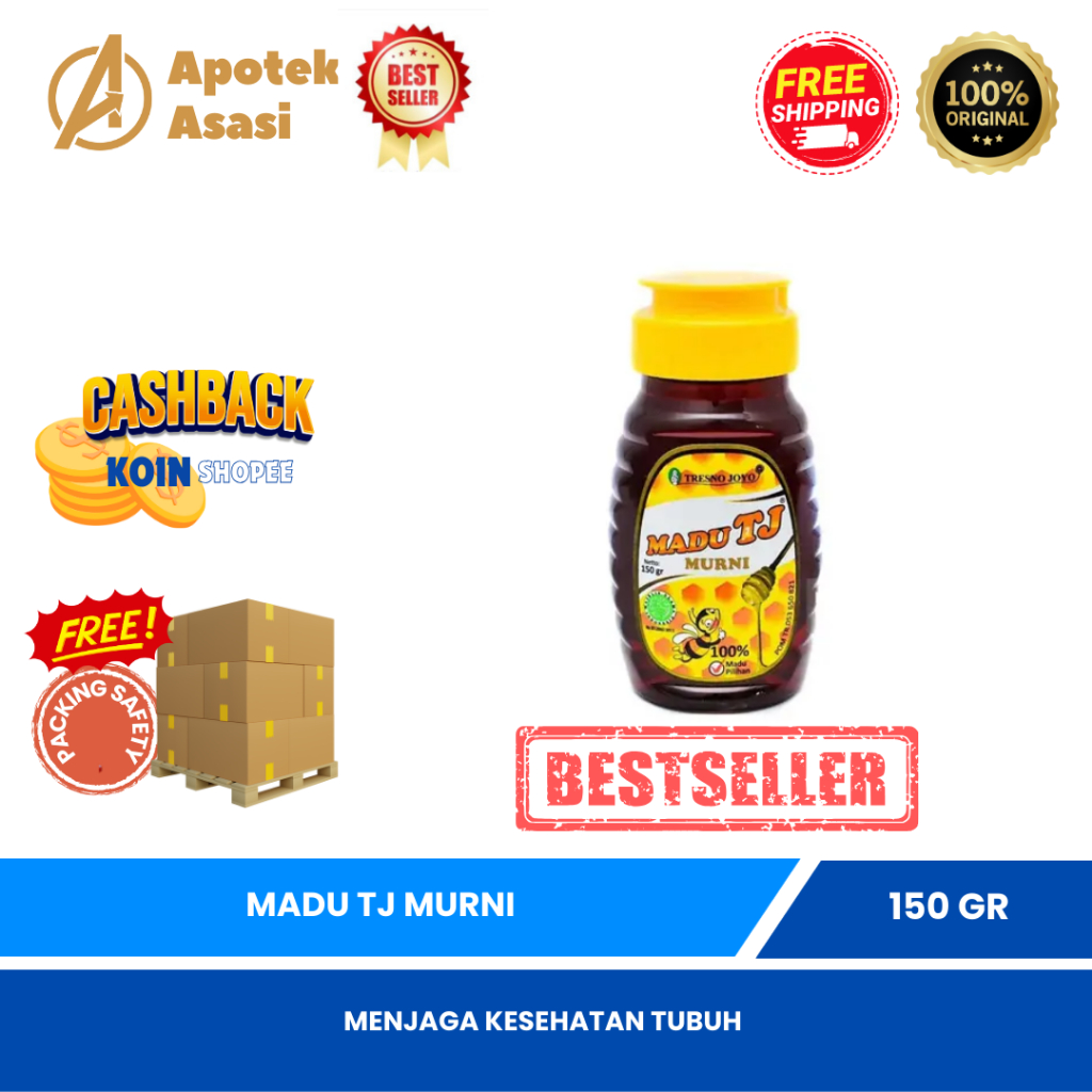 

Madu TJ Murni 150gr/250gr/500gr - Untuk Menjaga Daya Tahan Tubuh