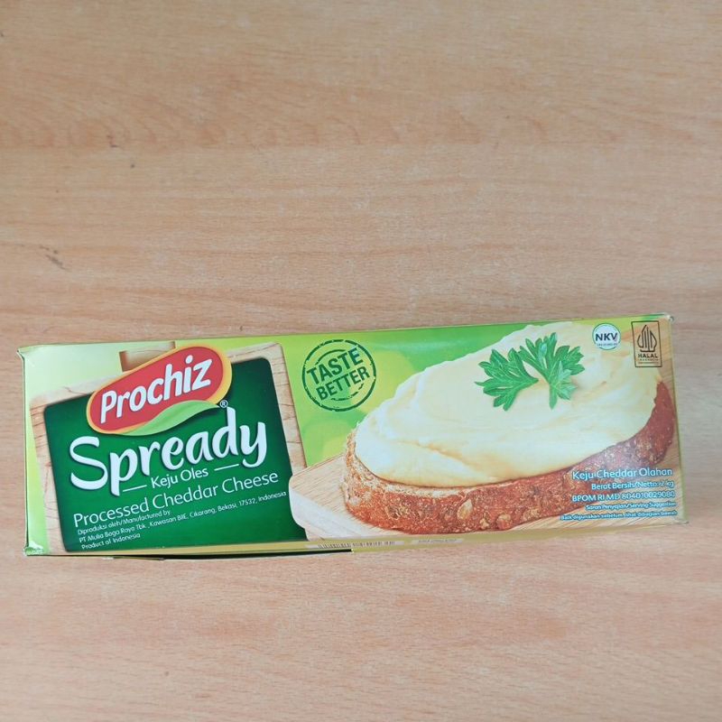 

Prochiz spready 2kg Keju Cheddar Cheese Oles Viral Isian Makanan Subtitusi Cream Cheese