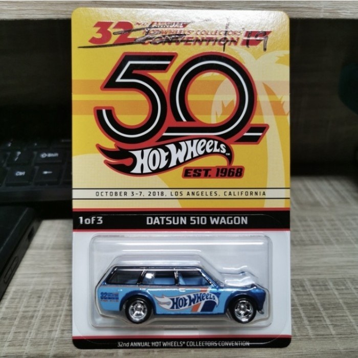 Hotwheels 32 annual collectors convention DATSUN 510 WAGON CONVENTION