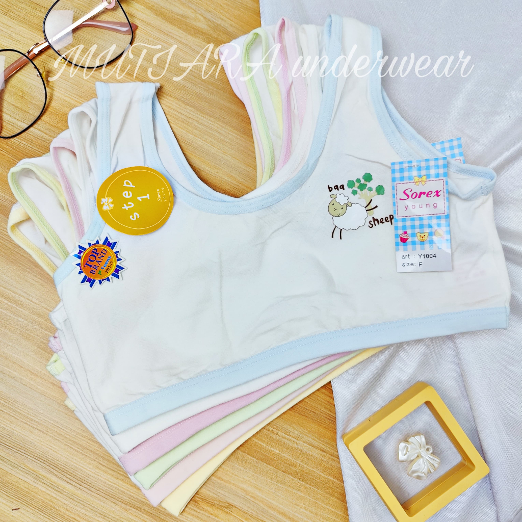 Miniset Step 1 Katun Sorex y10099 & y1004/ Miniset Anak Bahan Katun Sorex y10099 & y1004 Miniset Ana