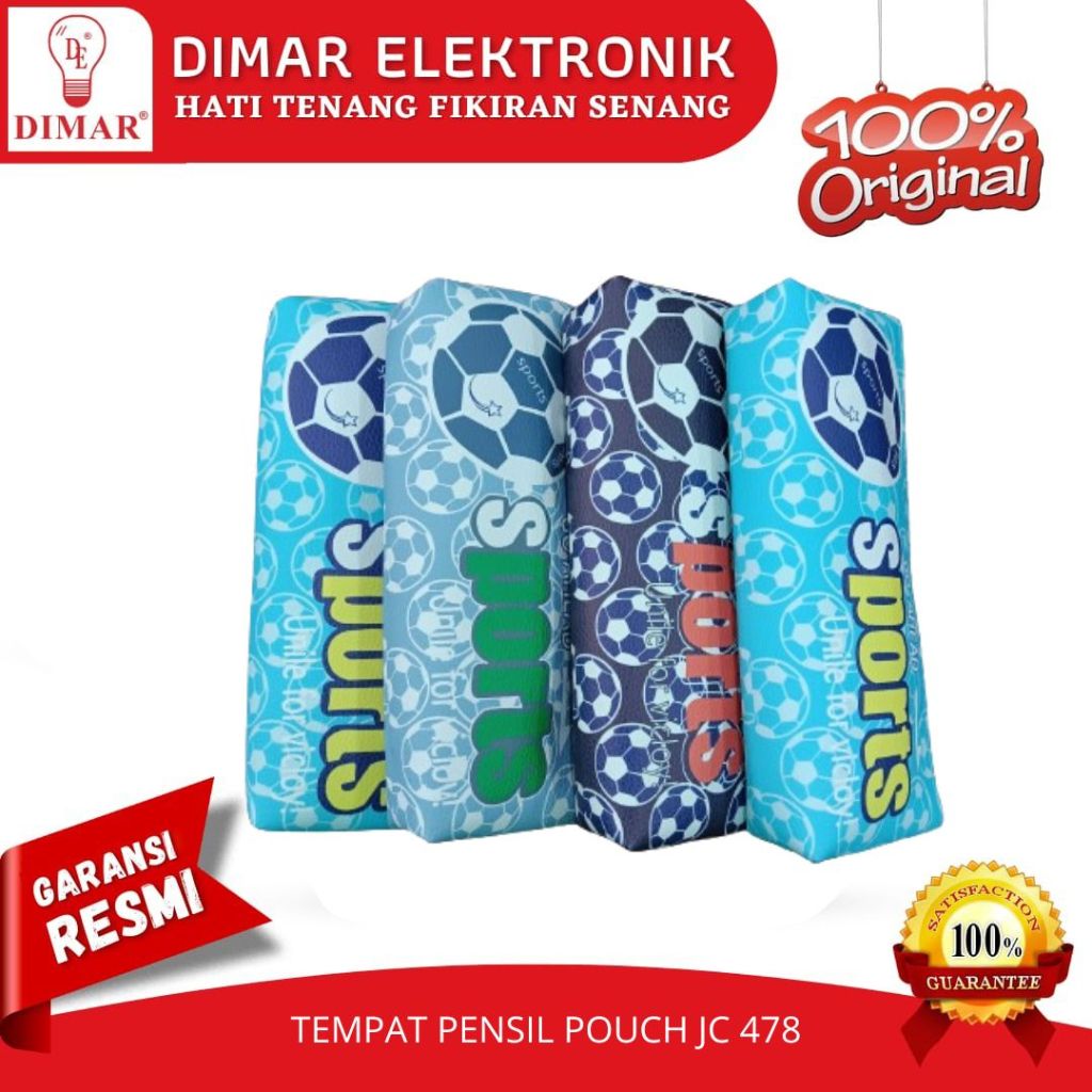 

Tempat Pensil Anak Motif Bola JC 478