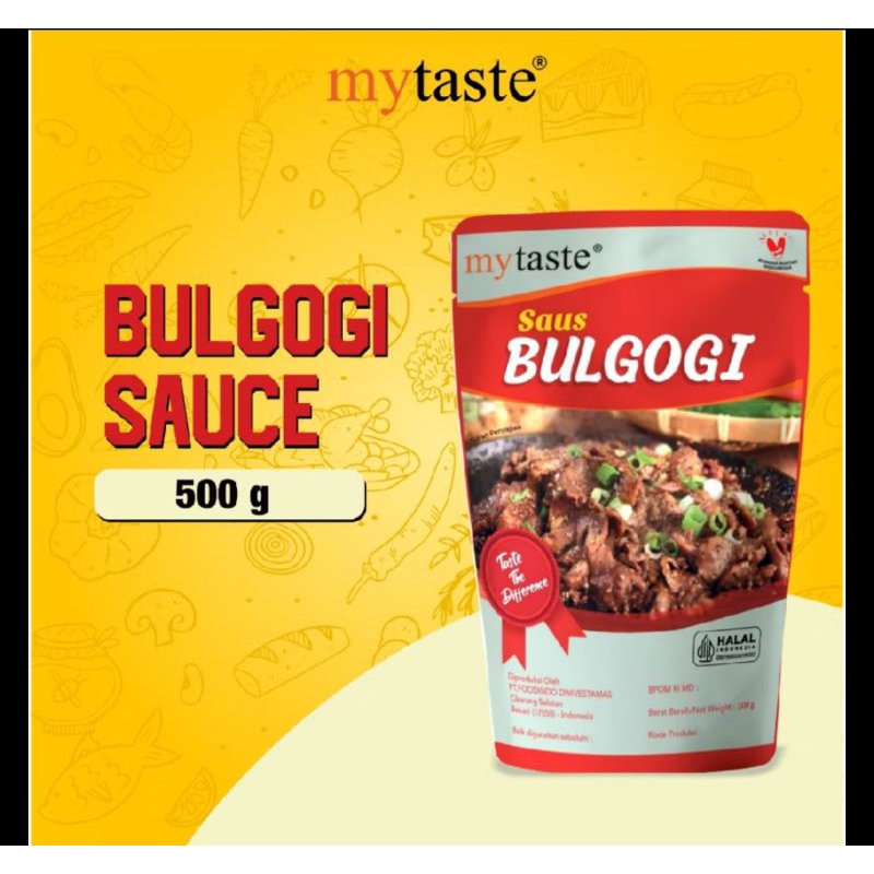 

saus my taste bulgogi 500gr