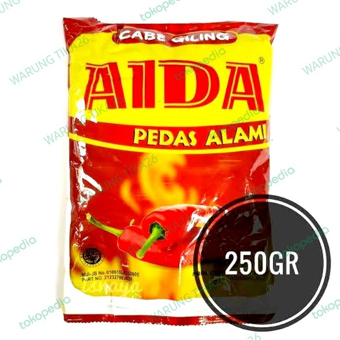 

Aida Cabe Bubuk 250 gram