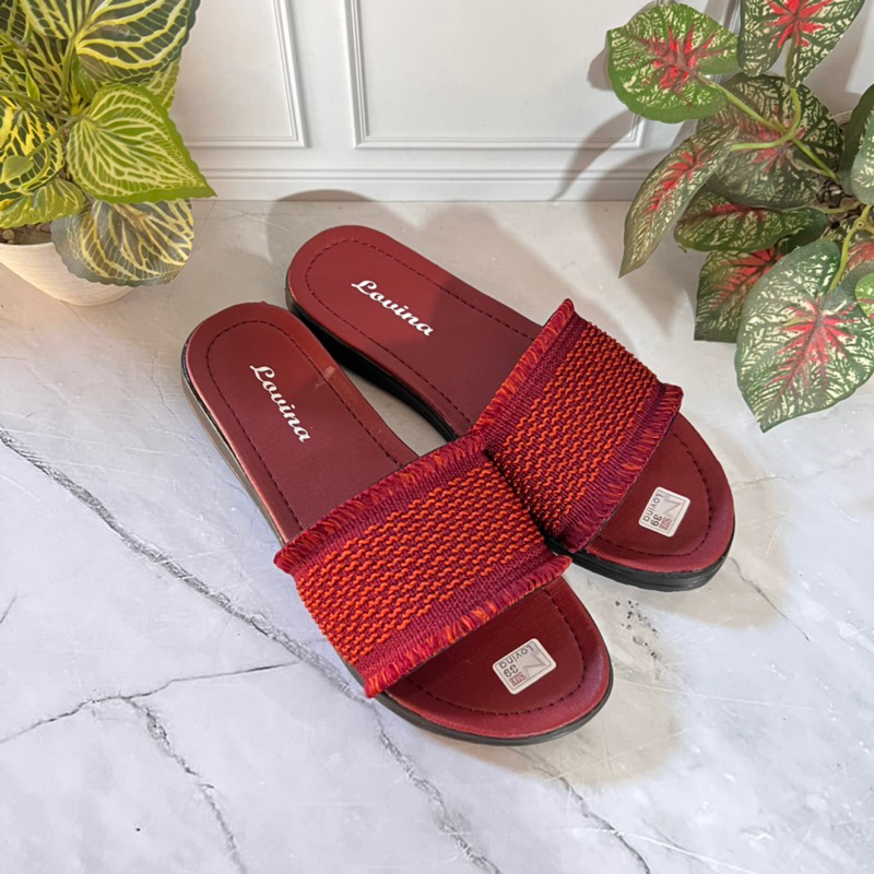 SANDAL WANITA TEPLEK SELOP TURKI - SANDAL LOVINA SLOP WEBING TURKI  Sandal turkie terbaru / SANDAL K