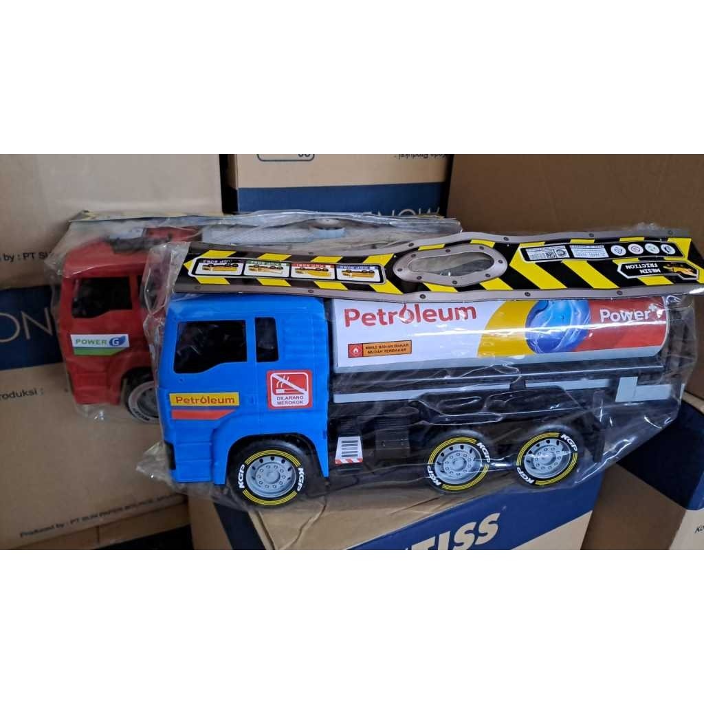 MAINAN TRUCK TANGKI KGP8083 MAINAN TRUCK MINYAK JUMBO MAINAN ANAK ANAK
