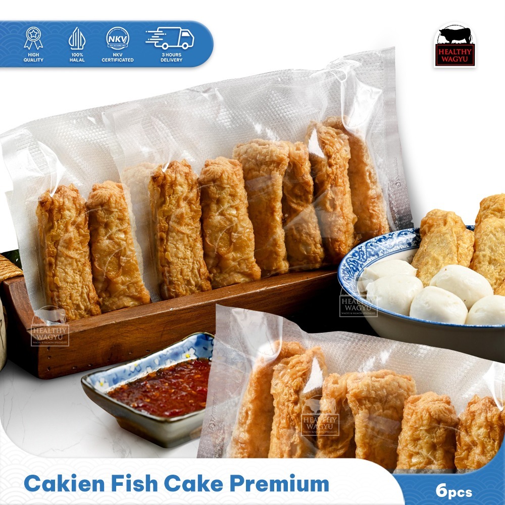 

Cakien Premium Fish Cake Khas Belitung isi 6pcs