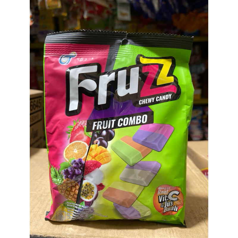 

FRUZZ CHEWY CANDY 100GR ( 1 PCS )