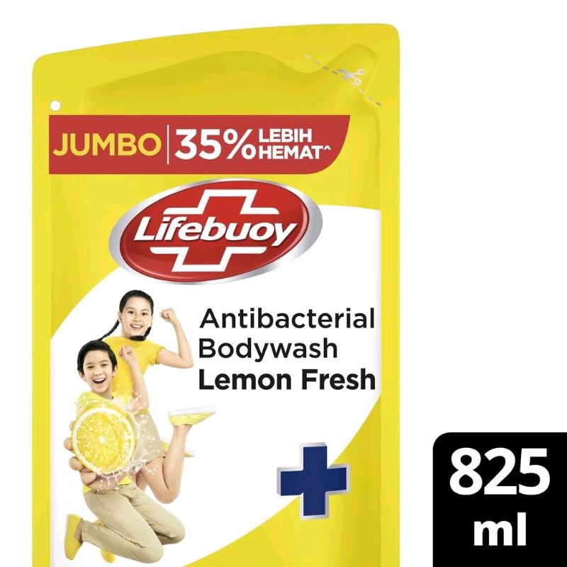 Lifebuoy sabun cair lemon fresh 825ml