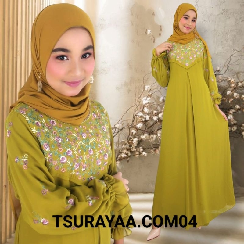 TS.04/(cod)new gamis irish bella/gamis seruty/gamis bordir/gamis/gamis terbaru/gamis murah